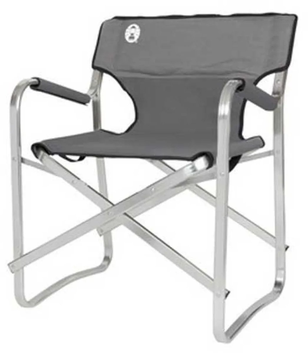Coleman Deck Campingstoel - Opvouwbaar - Grijs