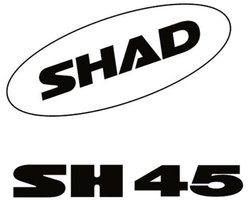 Shad Sh45 2011 Hoesje-tag Zwart