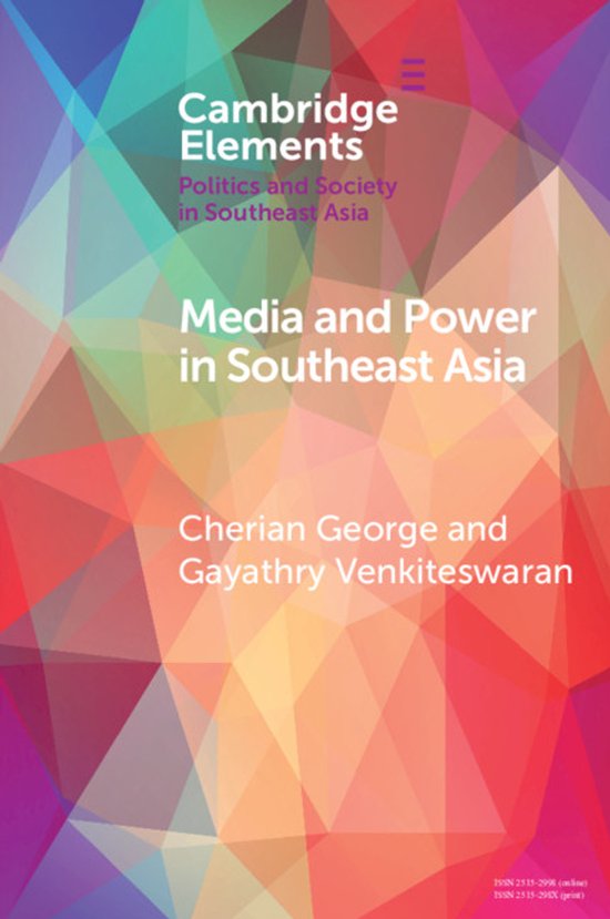 Elements in Politics and Society in Southeast Asia- Media an ... - cover