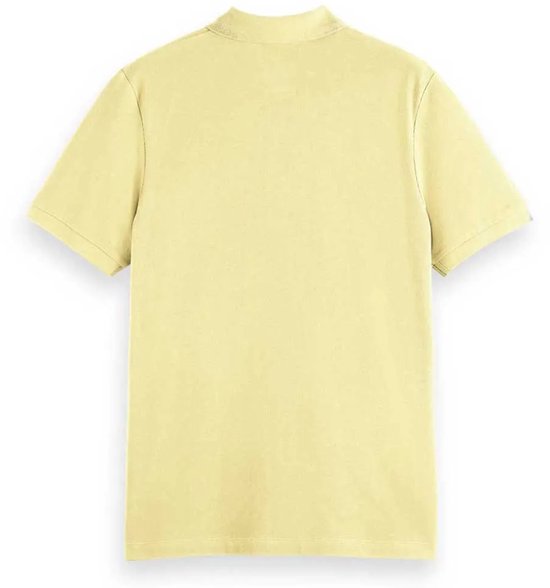 Polo Scotch & Soda Core Piqué Jaune - Taille M - Homme