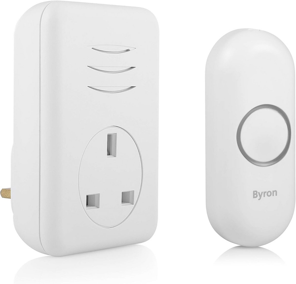 Draadloze Deurbel Set met 150m Bereik en Plug-Through Klok - 16 Melodieën