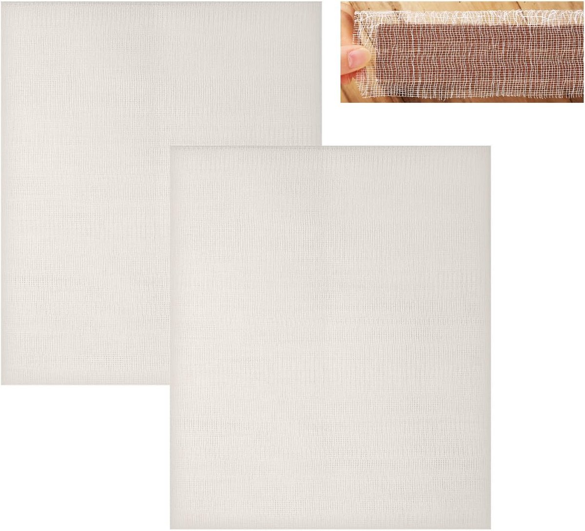 Boekbinddoek Set van 2, 50,8x114,3cm - Flexibel Stof voor Boekreparatie en Creatieve Projecten