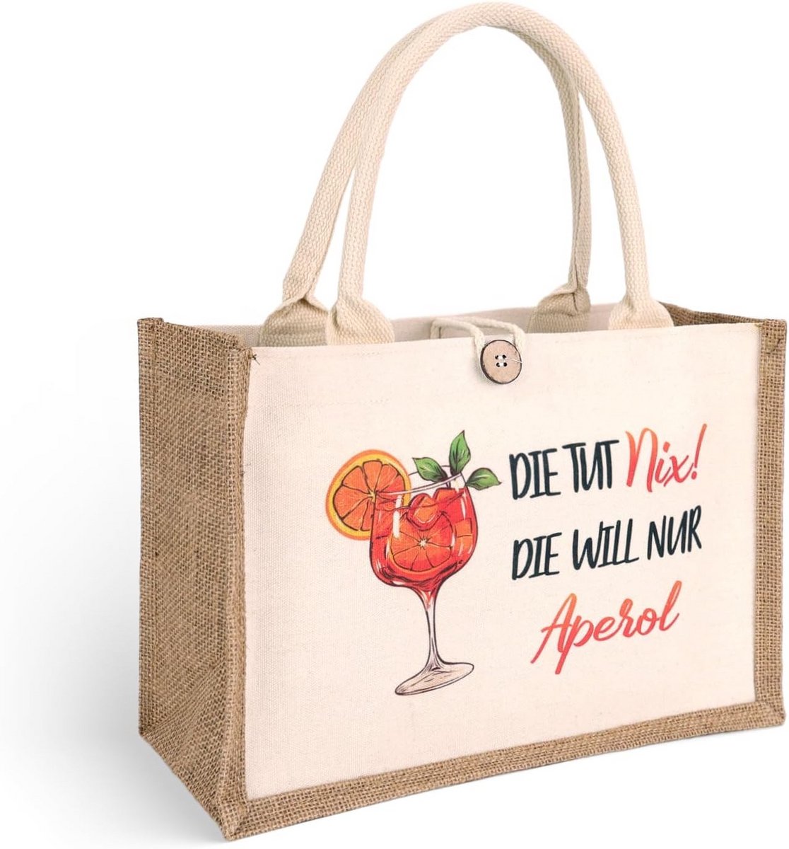 Jute Strandtas XXL voor Vrouwen - Perfect als Geschenkset en Accessoires