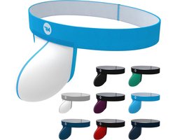 Set van 4 Strakke Heren Boxershorts met Ondersteunende Pouch - Wit, Zwart, Grijs & Cyaan
