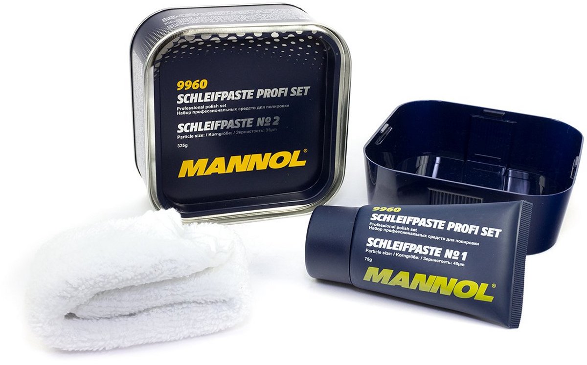 Professionele schuurpasta set voor lakverwijdering en polijsten – 75G + 325G