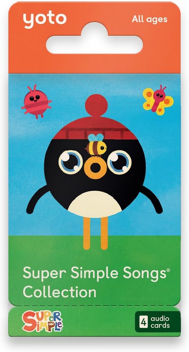 Muziek Audio Kaart voor Kinderen: Super Simple Songs Collectie voor Yoto Speler