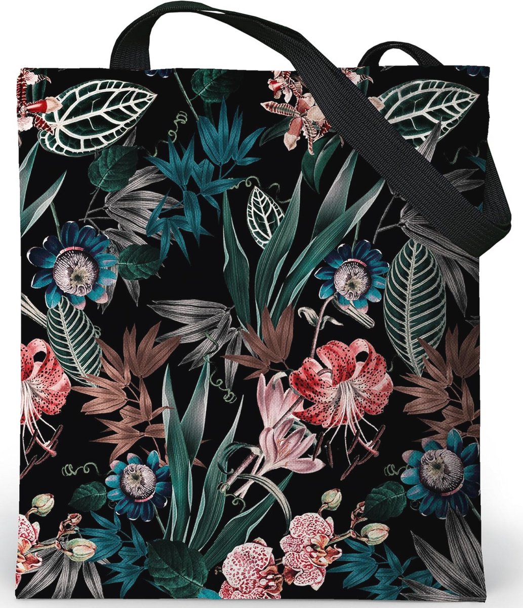 Esthetische tote bag met ritssluiting en binnenzak voor dames - Perfecte boodschappentas en schoudertas