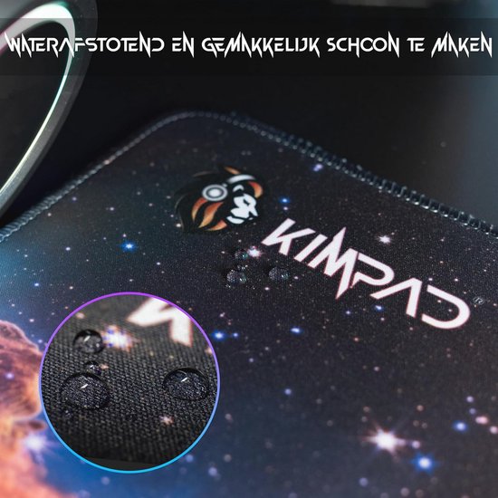 Gaming Muismat XL - Snelheid & Controle - 800 x 300 x 4 mm Natuurrubber — afbeelding 4