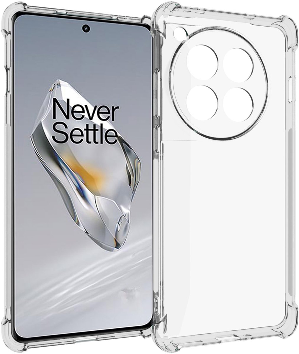 imoshion Hoesje - Geschikt voor OnePlus 12 - Shockproof Case - Transparant