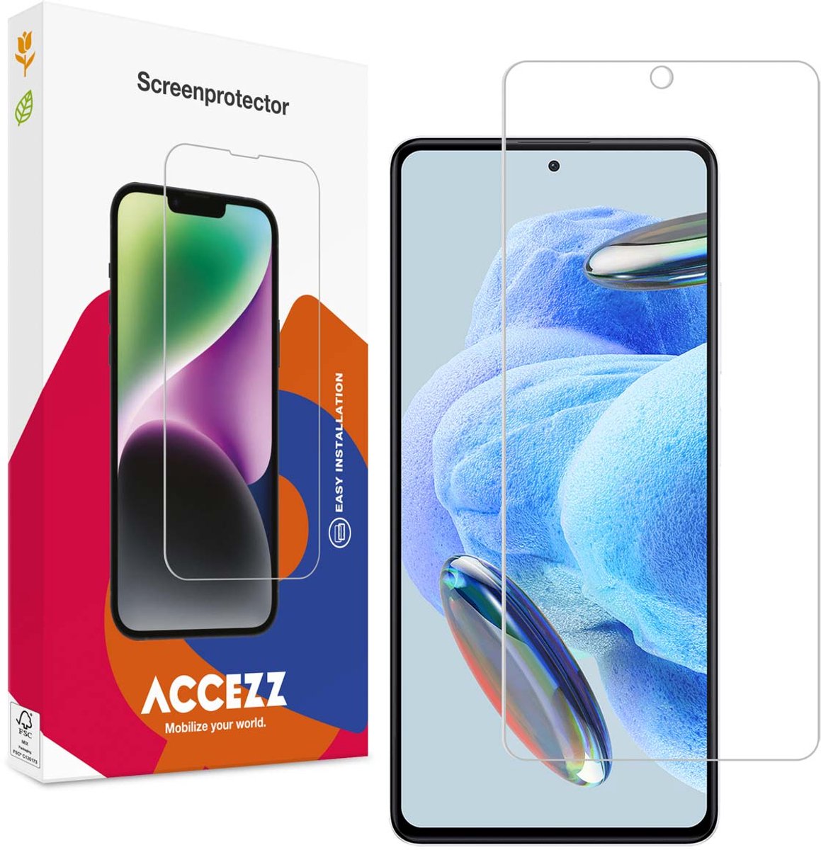 Accezz Screenprotector Geschikt voor Xiaomi 13T Pro / 13T - Accezz Gehard Glas Screenprotector