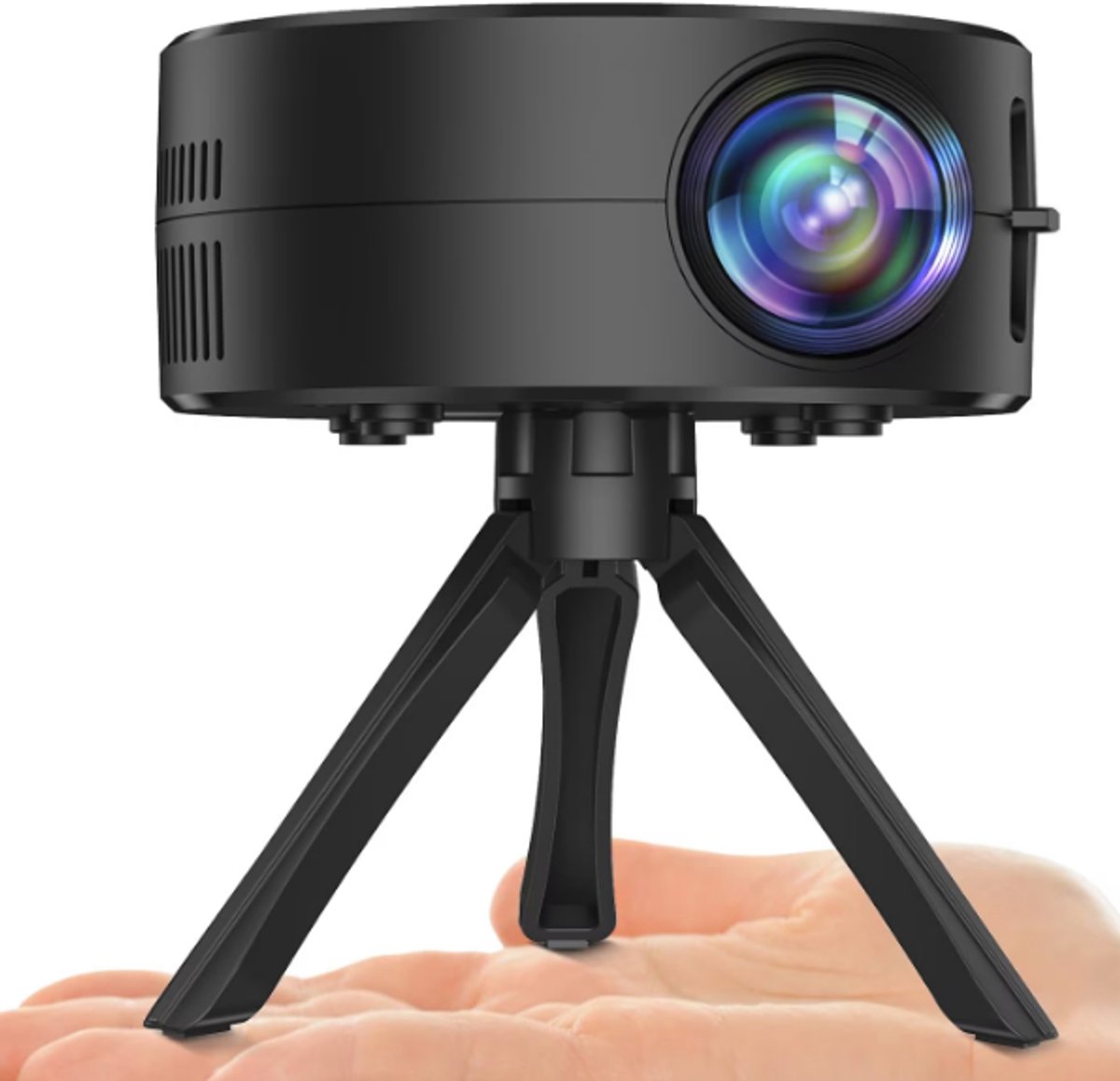 Draagbare projector - 1080P - projectieformaat 30-100 inch