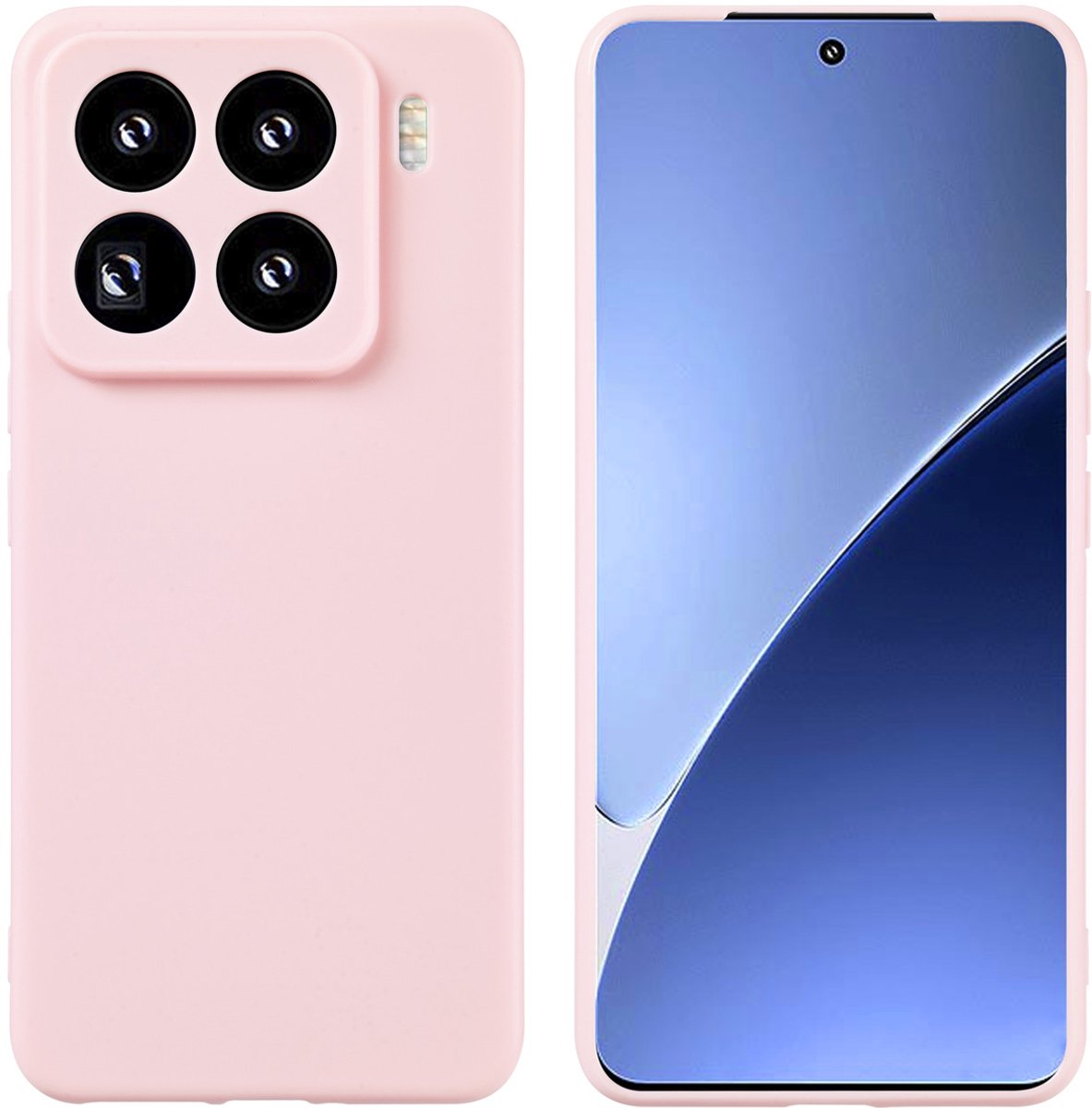 imoshion Hoesje - Geschikt voor Xiaomi 15 Pro - Color Backcover - Bubblegum Pink