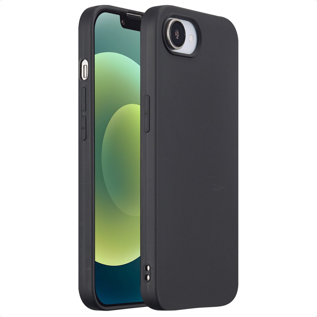 imoshion Hoesje - Geschikt voor Apple iPhone 17e / 16e - Color Backcover - Zwart