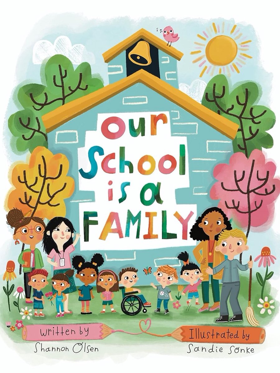 Prentenboek over de Schoolgemeenschap: Iedereen is Familie op School