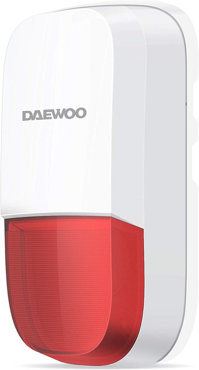 Draadloze buitensirene met batterijback-up en 105Db geluidsniveau