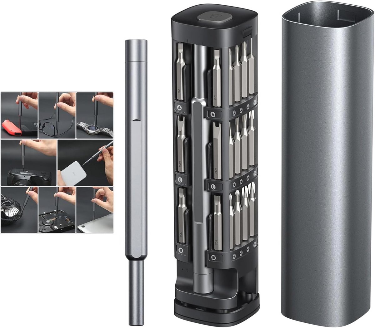 46 in 1 Multifunctionele Precisie Schroevendraaier Set voor Elektronische Reparaties