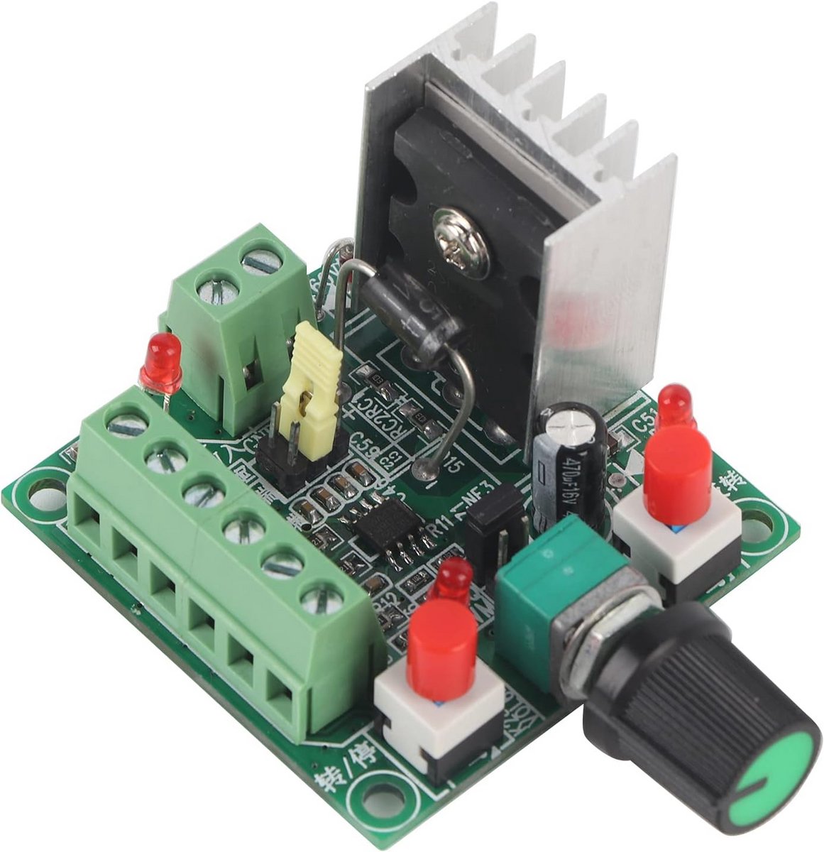 PWM Impulssignaalgenerator voor Stappenmotorbesturing - Regelbare Frequentie en Snelheid