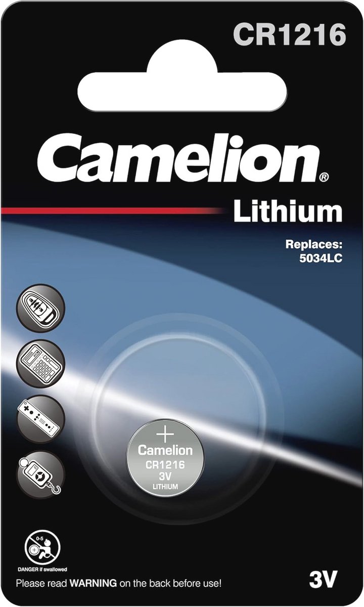3V Lithium-Ion Knoopcel Batterij voor Elektronische Apparaten