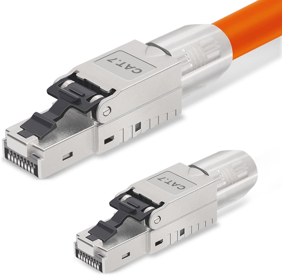Cat 7 Netwerkconnector RJ45 met Vergulde Contacten