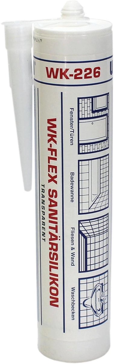 Transparante Sanitair Siliconen 310 ml