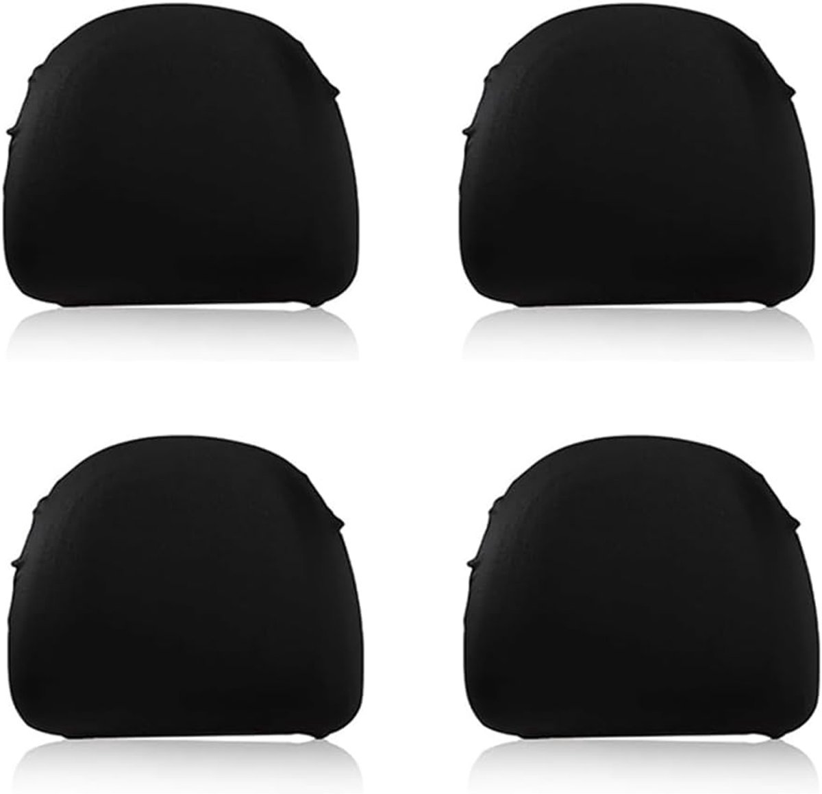 Stunq® Multifunctionele, Zelfreinigende en Verstelbare Autostoeltouw Hoofdpads Beschermingsset - 4 Stuks