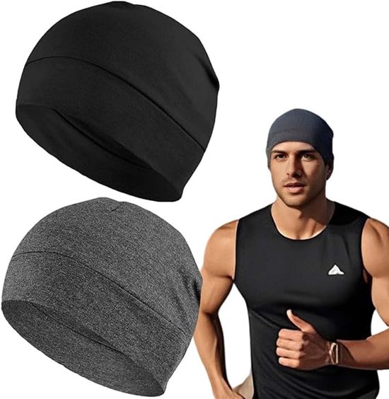2 stuks - Muts - Slaapmuts - Hardloopmutsen - Fietsmuts - Helm muts - voor...