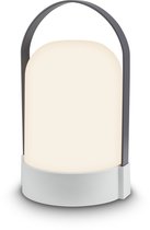 Calex Stedo Glazen Tafellamp - 2 stuks - Op Batterijen - Warm Licht