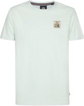 Petrol Industries - Heren Logo T-shirt Mineral - Groen - Maat M