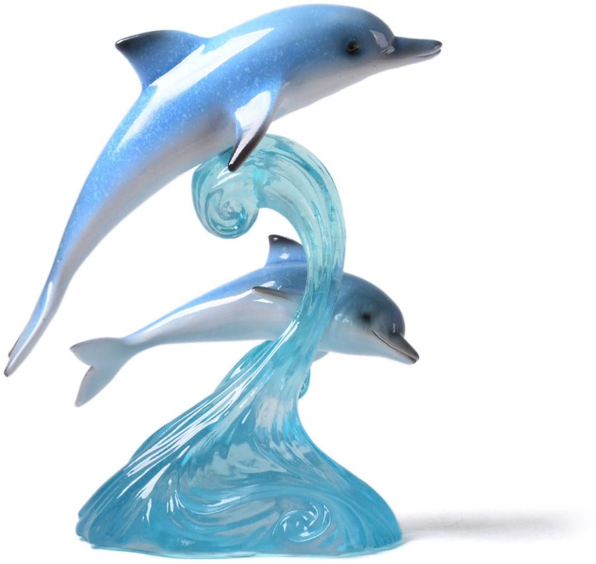 Stunq® Dolfijn Figuur Sculptuur Oceaan Moderne Decoratie Cadeau Beeld Polyresin 22 cm