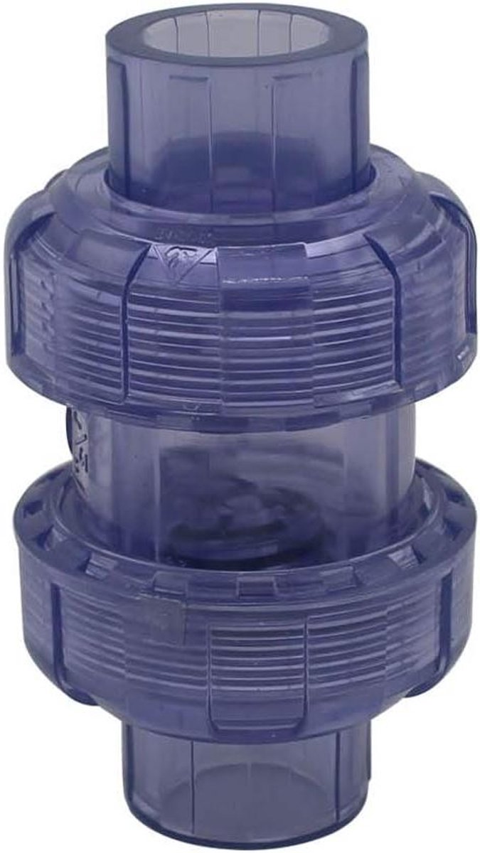 Cosensi - Terugslagklep riolering afvoer pvc hulpstukken intern diameter 50mm Aquarium Pool.
