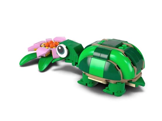LEGO® Creator 3in1 Schildpad met Waterlelie - Speelgoedmodel - Bouw Om tot Kameleon of Kikker - 31377