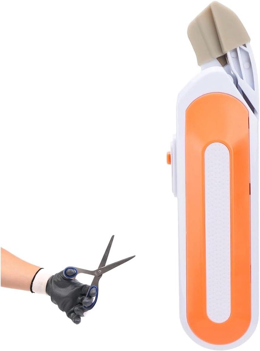Cosensi - Elektrische schaar met ergonomische handgreep voor naaien en knippen van stoffen