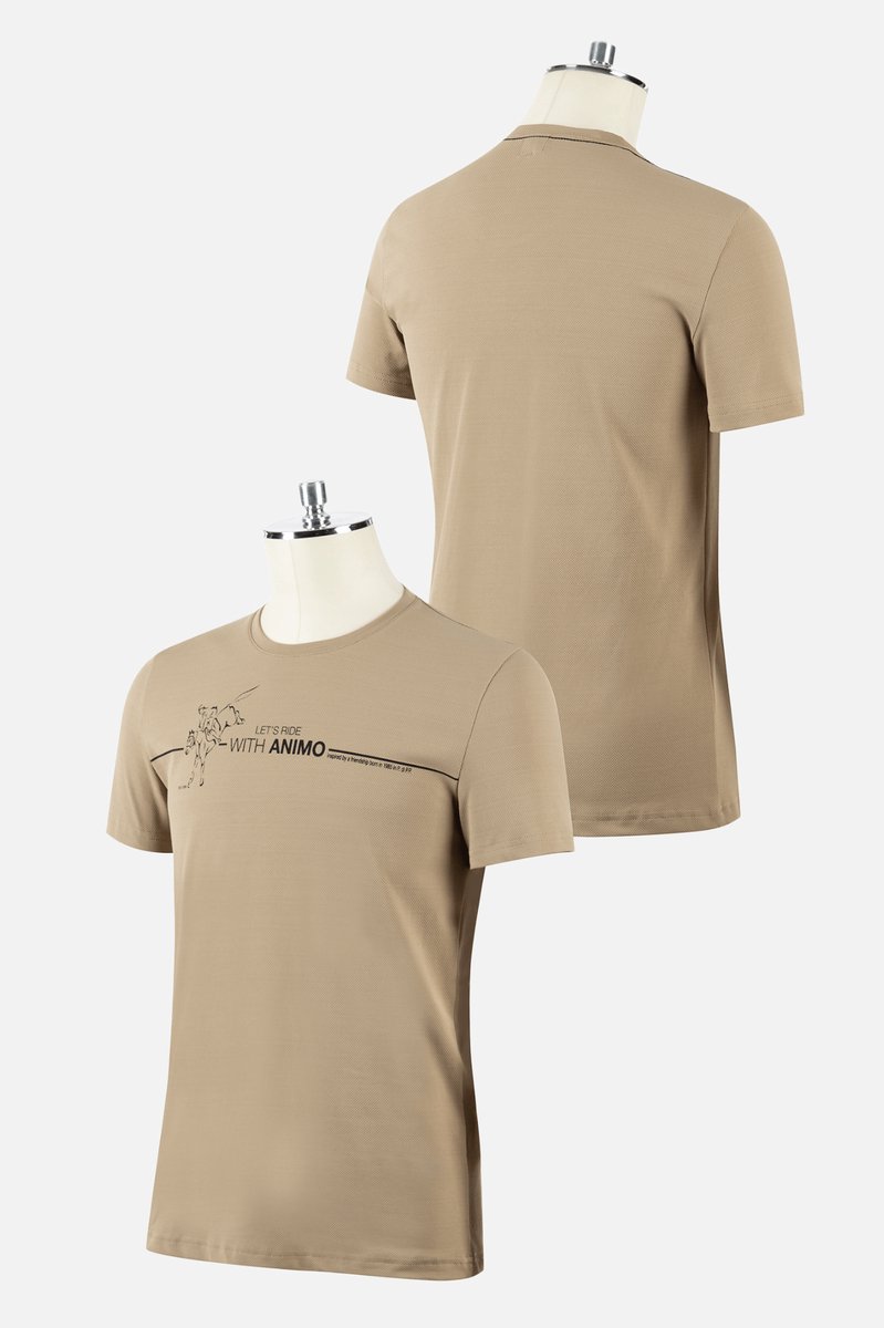 Animo Camaiore Beige Shirt Heren One size