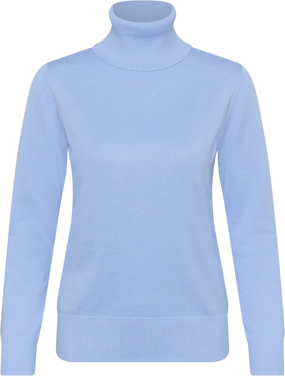 Saint Tropez J2046, MilaSZ Rollneck Pullover Dames Trui - Kentucky Blue
