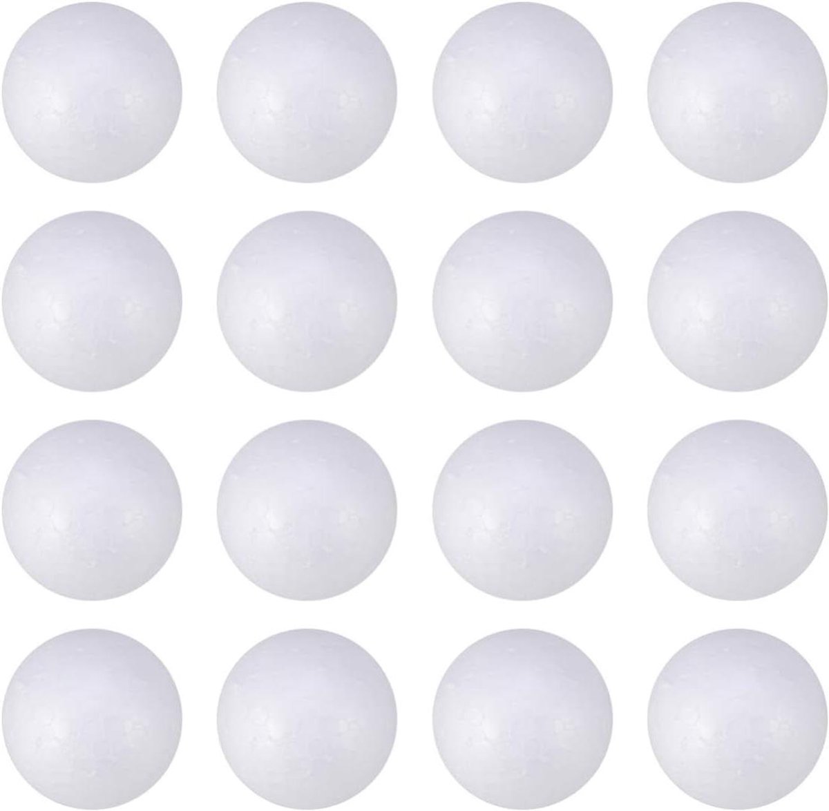 Cosensi - Witte piepschuimballen 4 cm - DIY handwerk - Knutselbenodigdheden voor bruiloft, Pasen en festivaldecoratie - 100 stuks