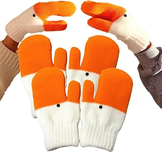 AXELENS Warme Handschoenen Heren Winter Open Mittens Elegant Comfortabel Eco Suede L/XL DONKERGRIJS