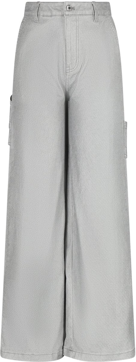 NoBell' - Suca Carpenter Grey Denim with foil coating - Warm Grey - Maat 176