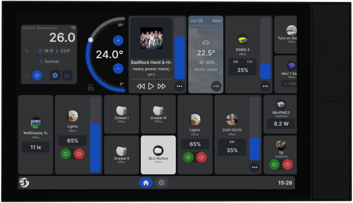Shelly Wall Display XL Black