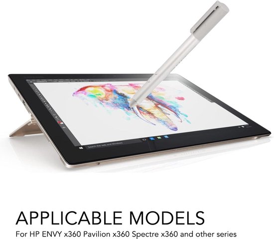 EGoods - Stylus Pen met 4096 Niveau Druk voor 2-in-1 Laptops - Geschikt voor ENVY, Pavilion en Spectre X360 — afbeelding 3