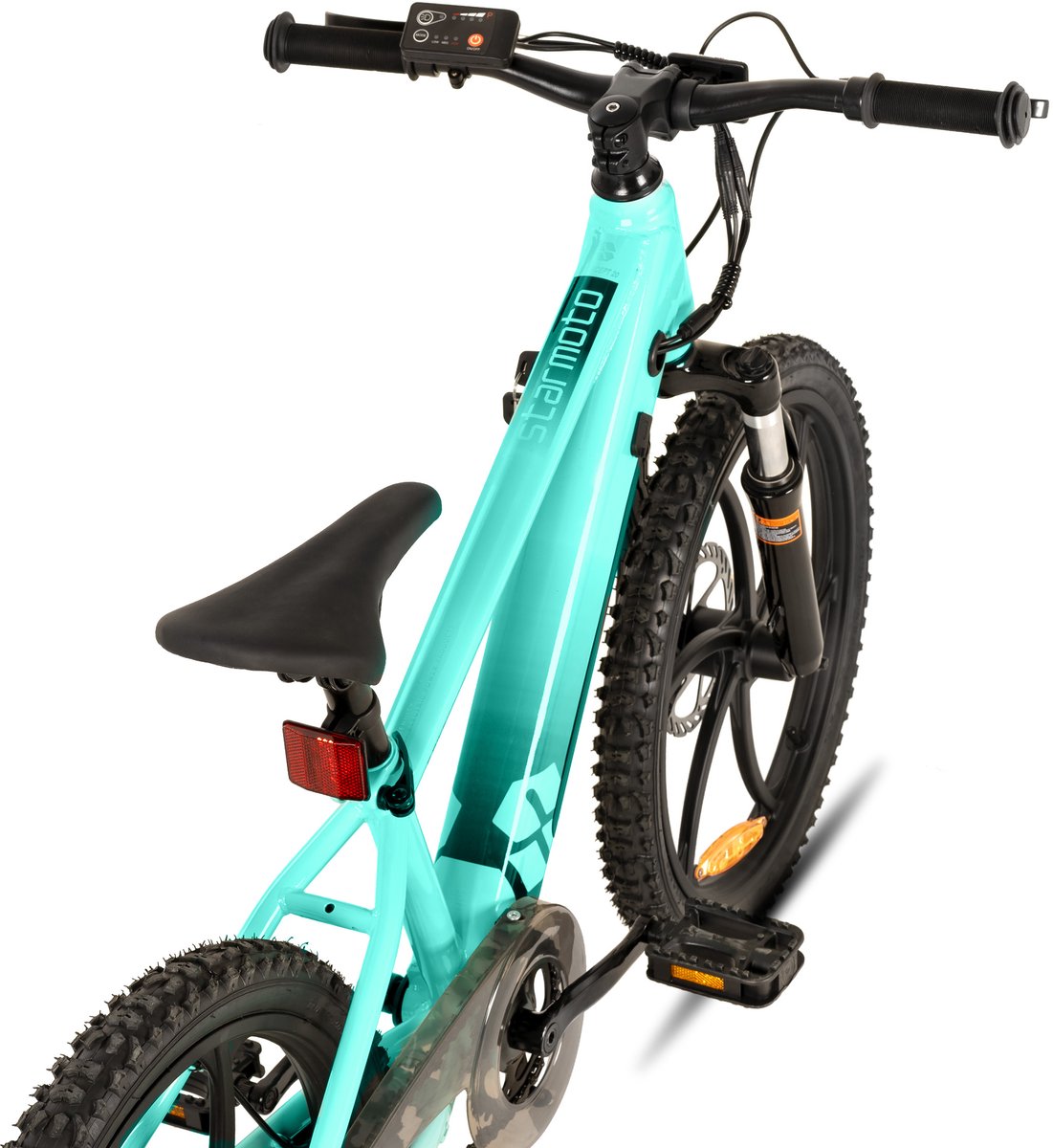 JOYSTAR Elektrische Fiets E-Bike – 20 Inch – Voor Kinderen/Tieners – 250W Motor – 1 Versnelling – Bladwiel – Mechanische Schijfremmen – Groente - Geschikt voor buitenactiviteiten in de lente – foto 3