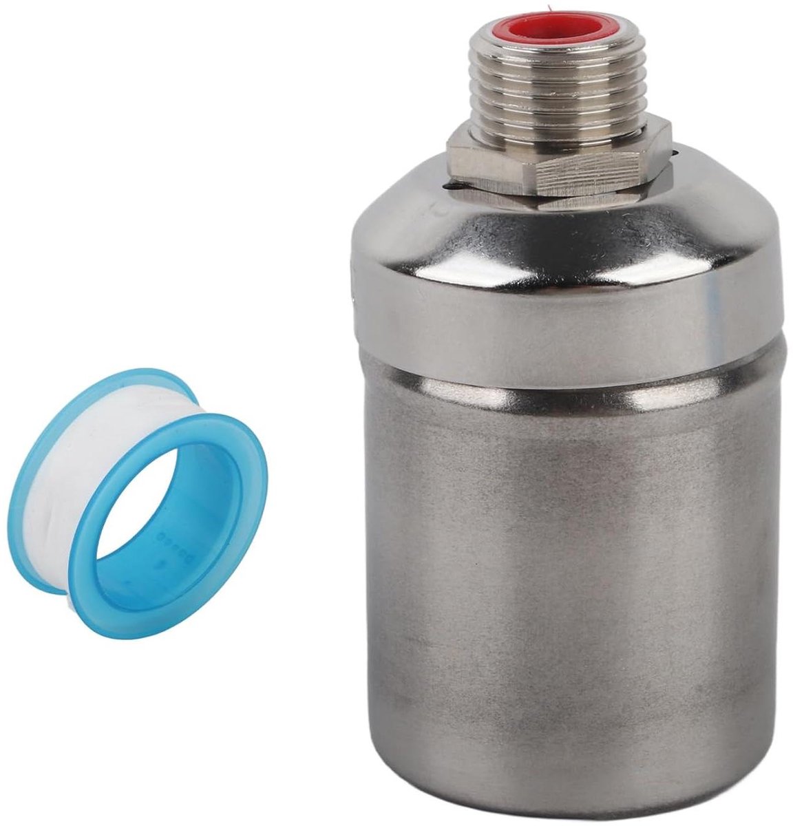 EGoods - Tank Automatische Waterpeilregeling met 1/2 inch Vlotter Kogelkraan - Roestvrijstalen Drijvende Kogelkraan met Ingebouwde Vlotterklep