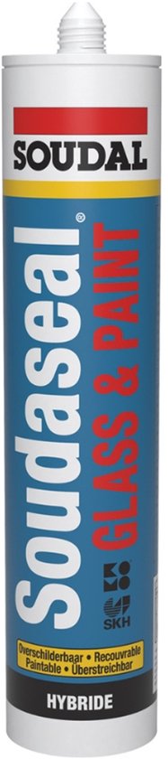 Soudaseal - Glass & paint beglazingskit komo - Zwart