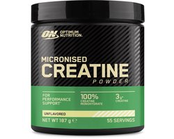 Optimum Nutrition Micronized Creatine Powder - Creatine Poeder - Creatine Monohydraat - 1 Pot - 317 gram (88 doseringen)