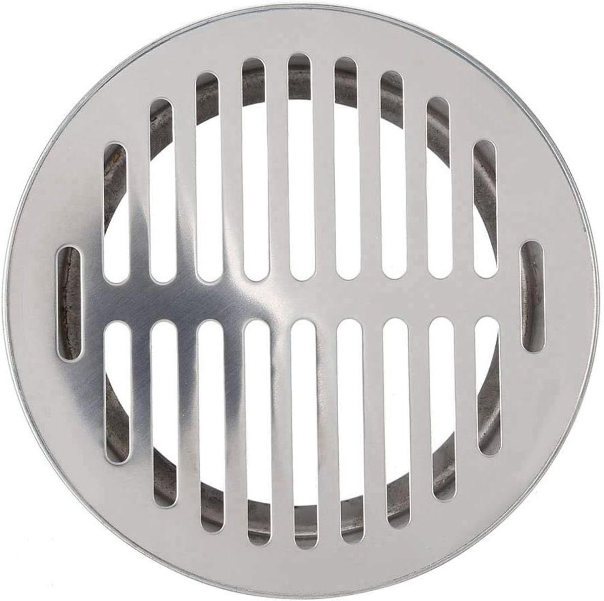 EGoods - RVS afvoerputje voor buiten met antiblokkerend filter (160 flat mouth)