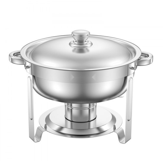 Zelsius Chafing Dish Roestvrijstalen warmhoudhouder, voedselwarmer