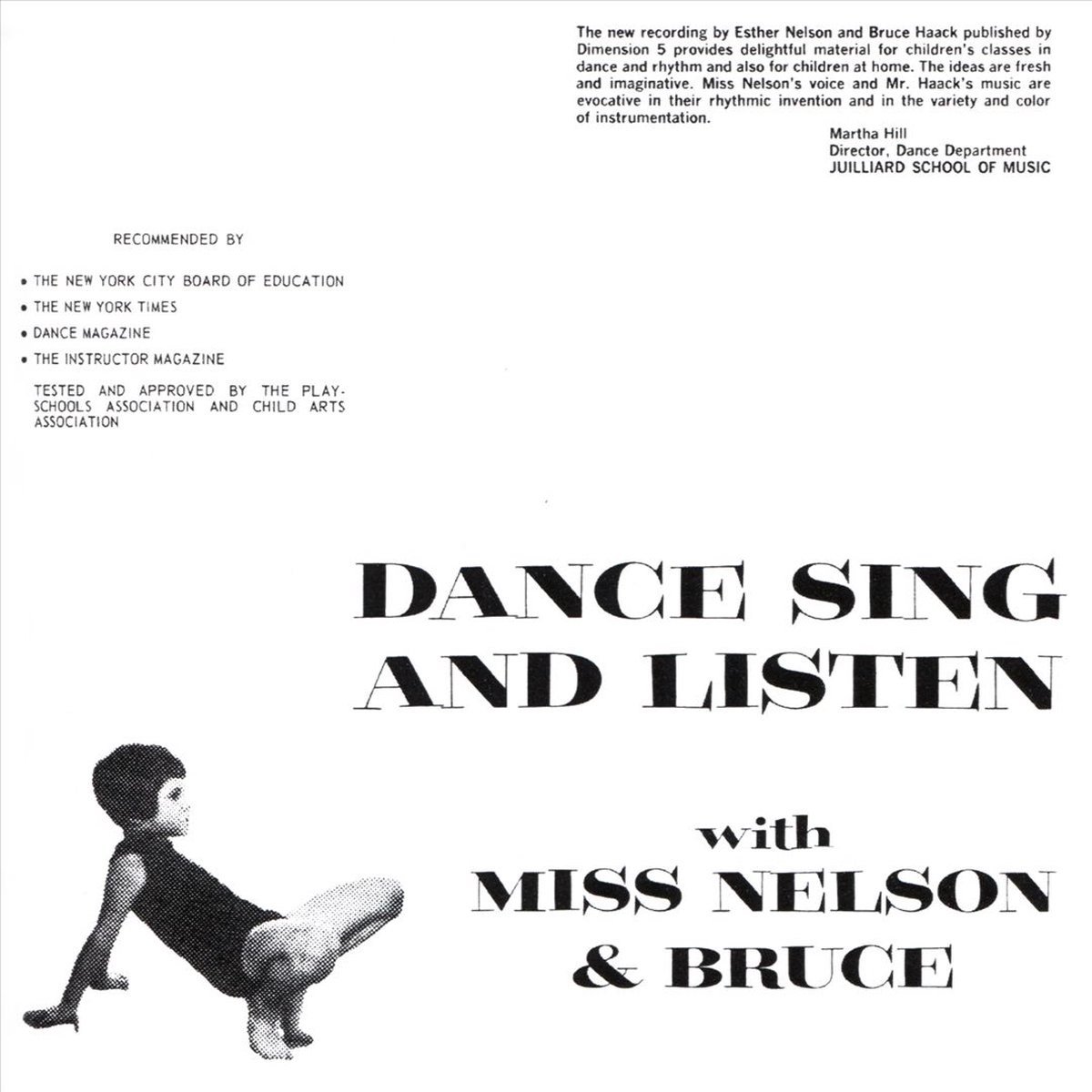 Miss Nelson & Bruce Haack - Dance Sing And Listen (CD)