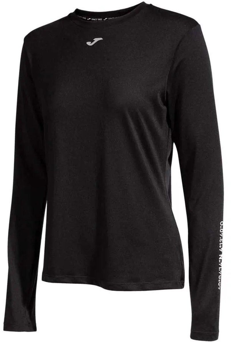 Joma R-nature T-shirt Met Lange Mouwen Vrouw Zwart