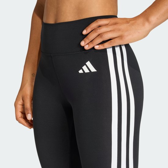Adidas Performance Optime Essentials 3-Stripes 3/4 Workoutlegging - Dames - Zwart van Merkloos — afbeelding 2