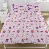 IMSY My Little beddengoed voor kinderen, roze, meisjes