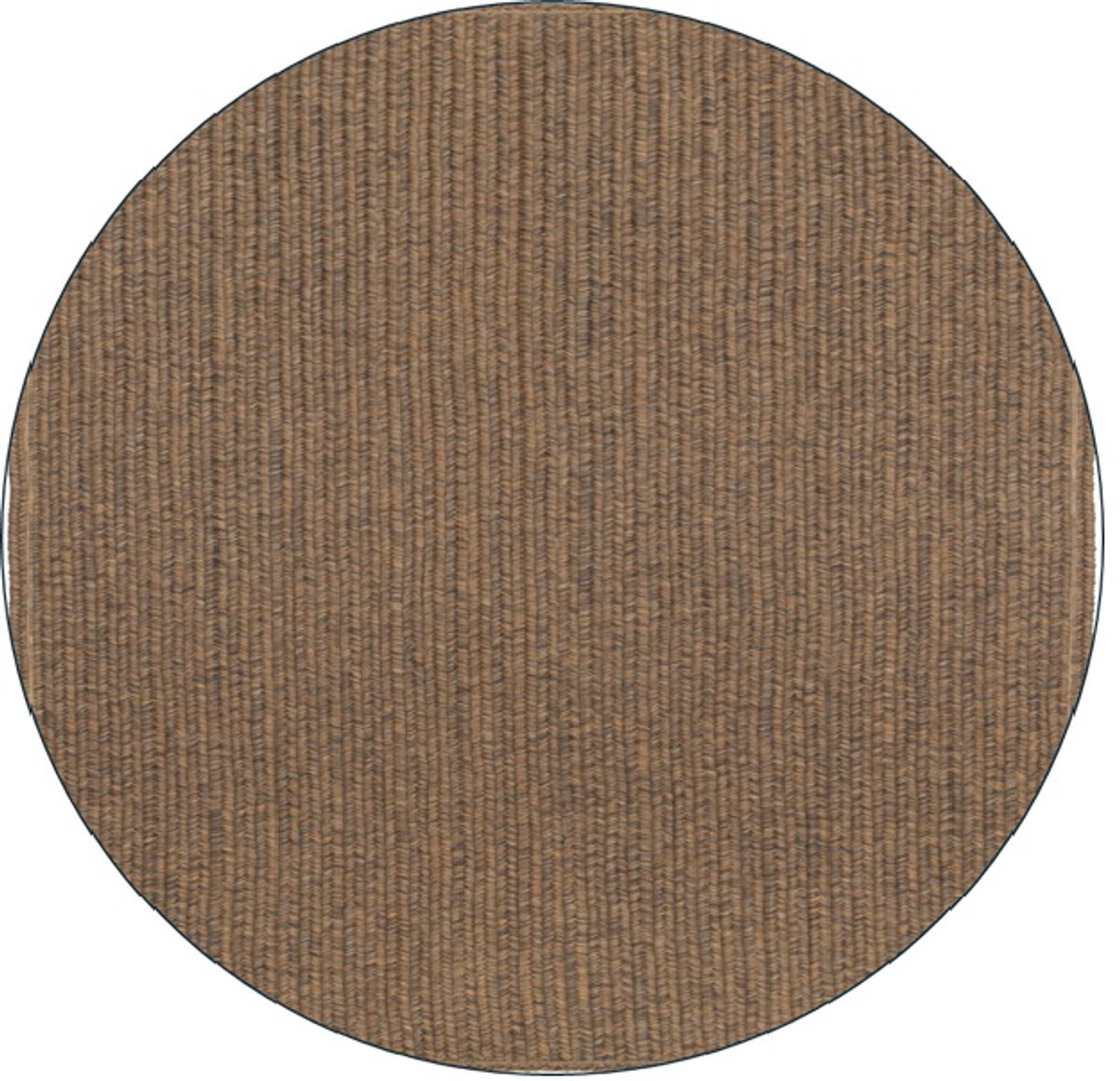 Taipei buitenkleed - Ø250 cm - donker taupe